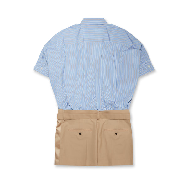 Sacai_SACAI - Women's Thomas Mason / Cotton Poplin Dress - (Light Blue Stripe)_DRESSES