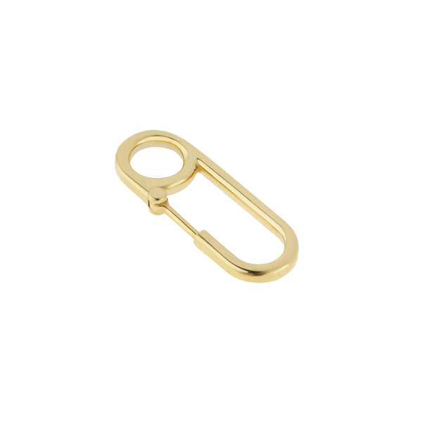 Hannah Martin_Hannah Martin x Applied Art Forms - Safety Pin Earring - (Yellow Gold)_EARRINGS