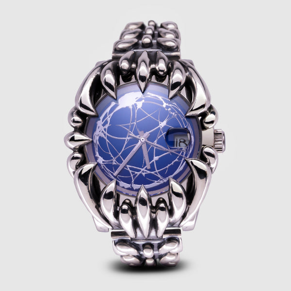 ALABASTER INDUSTRIES - Silver Dove Fission Watch - (Blue)
