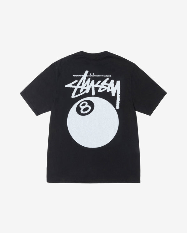 Stüssy - Men's 8 Ball Pigment Dyed T-Shirt - (Black)
