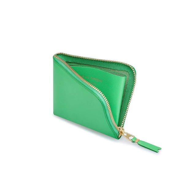 CDG Wallet_Cdg Wallet - Classic Zip Around Wallet - (Green SA3100)_WALLETS