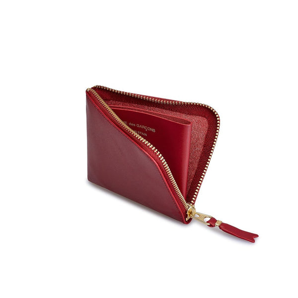 CDG Wallet_Cdg Wallet - Classic Zip Around Wallet - (Red SA3100)_WALLETS