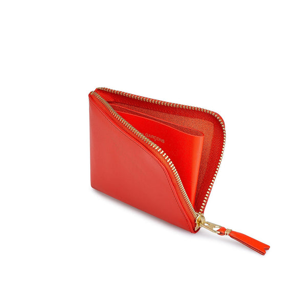 CDG Wallet_Cdg Wallet - Classic Zip Around Wallet - (Orange SA3100)_WALLETS