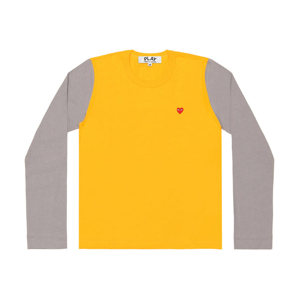 PLAY -  Bi-Colour T-Shirt - (T315)(T316)(Yellow)