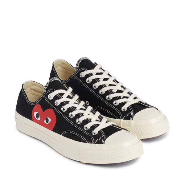Play Converse - Red Heart Chuck Taylor All Star '70 Low - (Black)