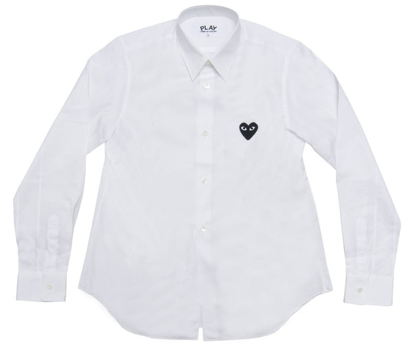 PLAY -  Black Heart Shirt - (B003)(B004)(White)