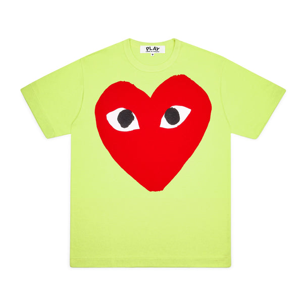 PLAY - Bright Heart Logo T-Shirt - (T273)(T274)(Green)