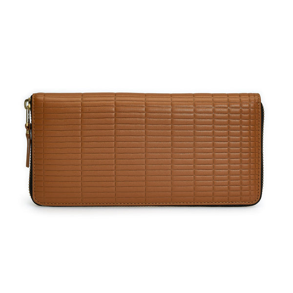CDG Wallet_Cdg Wallet - Brick Long Wallet - (Beige SA0110BK)_WALLETS