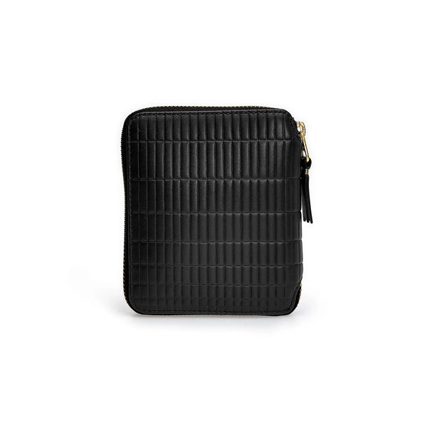 CDG Wallet_Cdg Wallet - Brick Full Zip Around Wallet - (Black SA2100BK)_WALLETS