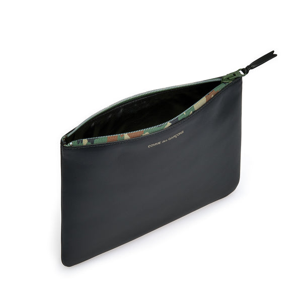 CDG Wallet_Cdg Wallet - Camo Wallet - (Black SA5100CA)_WALLETS