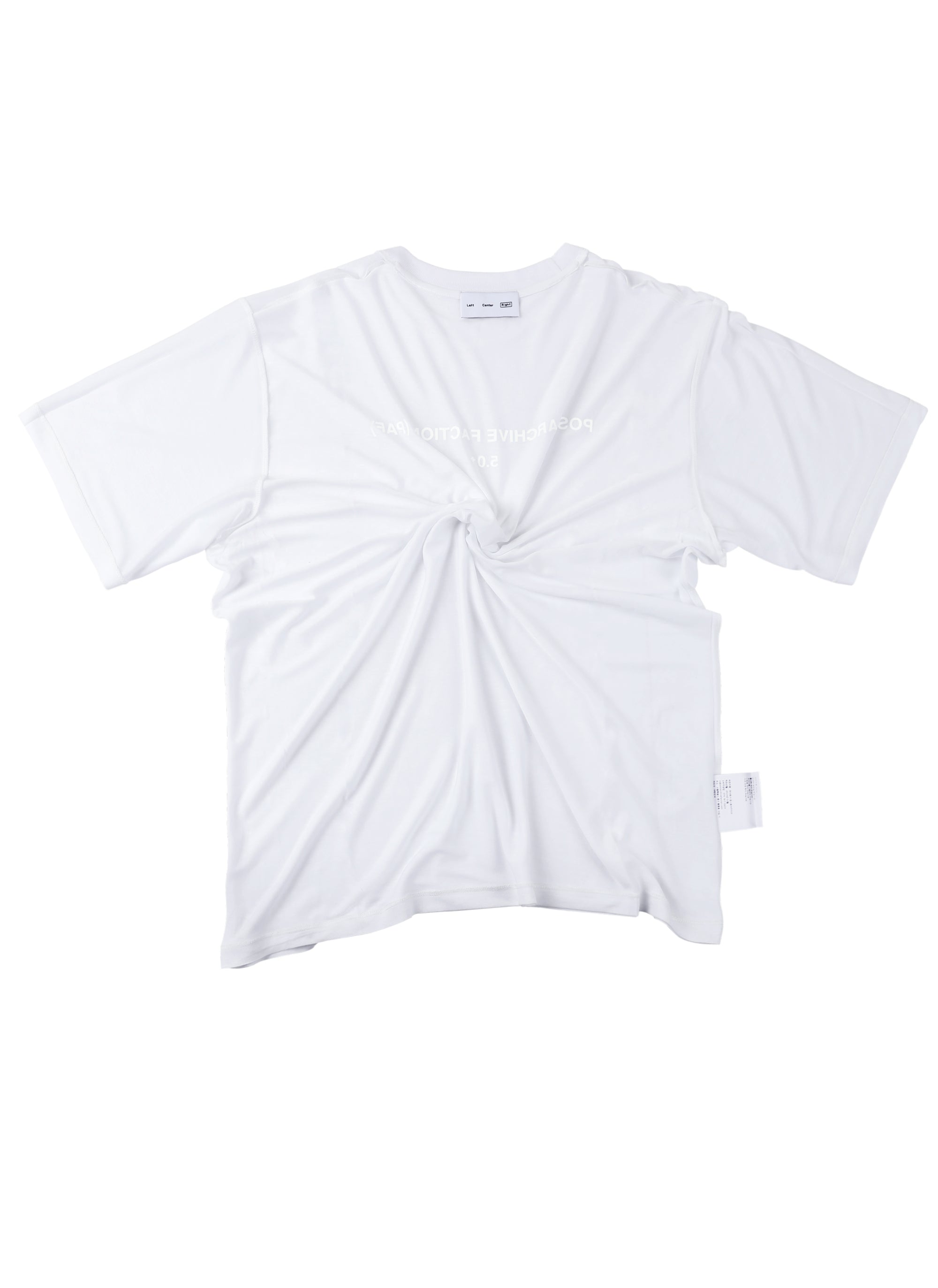 POST ARCHIVE FACTION - 5.0+ Tee Right - (White)|Dover Street