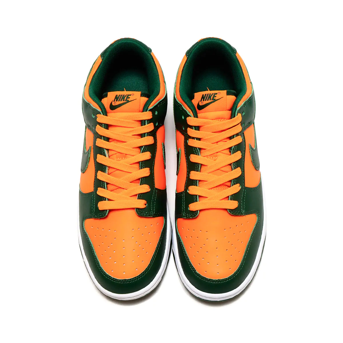 NIKE - Dunk Low Retro - (Gorge Green/White/Total Orange)|Dover