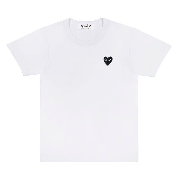 PLAY - Black  T-Shirt -T063)(T064) (White)