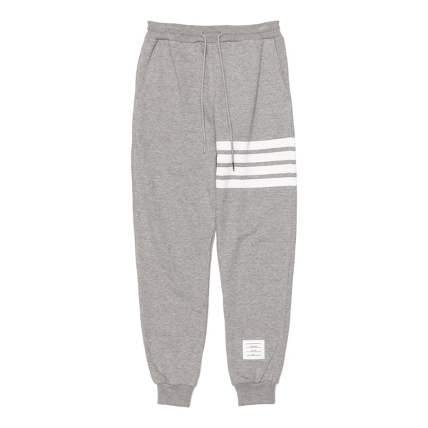 THOM BROWNE - Mens Classic Sweatpant With Engineered 4-Bar - (Light Grey)