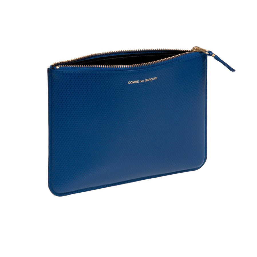 CDG Luxury Big Pouch (Blue SA5100LG) view 2, Click to Zoom in