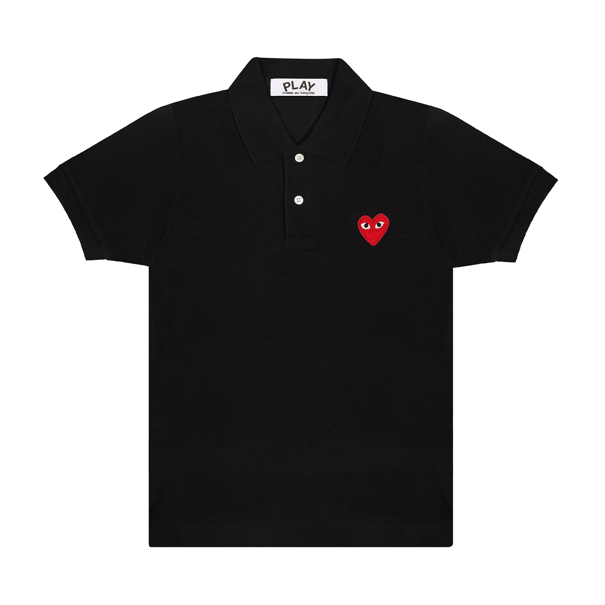 PLAY - Red Polo Shirt - (T005)(T006)(Black) | Dover Street Market E ...