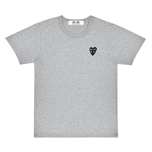 PLAY - Double Eye Black Heart T-Shirt - (Grey) - (T295) - (T296)