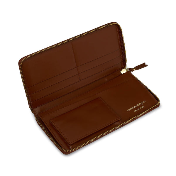 CDG Wallet_Cdg Wallet - Luxury Long Wallet - (Brown SA0110LG)_WALLETS