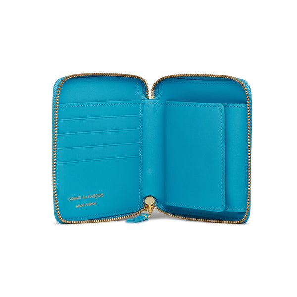 CDG Wallet_Cdg Wallet - Classic Full Zip Around Wallet - (Blue SA2100)_WALLETS