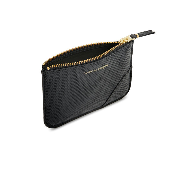 CDG Wallet_Cdg Wallet - Luxury Top Zip - (Black SA8100LG)_COIN POUCHES