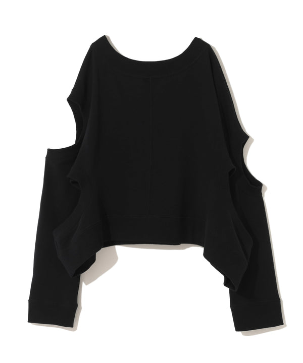 UNDERCOVER - Cut Off Sweatshirt - Black