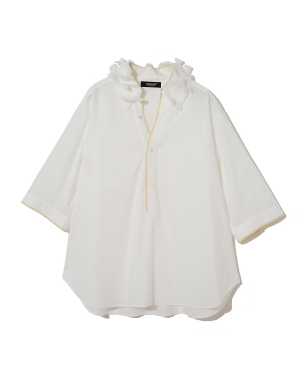 Undercover_UNDERCOVER - Women's Floral Shirt - (White)_SHIRTS