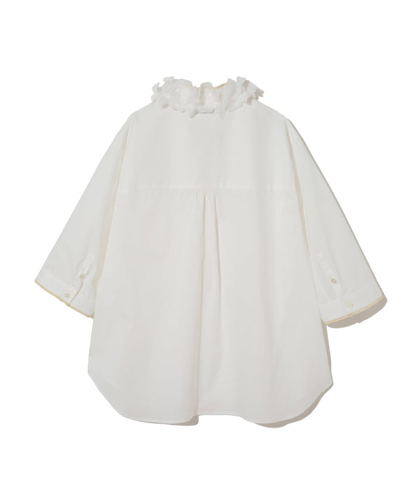 Undercover_UNDERCOVER - Women's Floral Shirt - (White)_SHIRTS