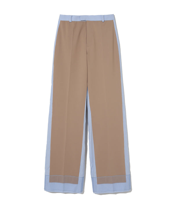 Undercover_UNDERCOVER - Women's Two Tone Pants - (Beige)_PANTS