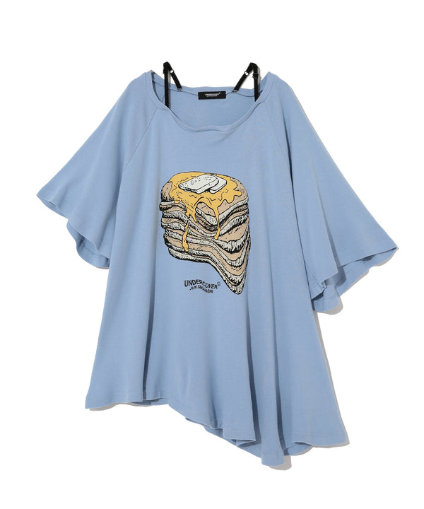 Undercover_UNDERCOVER - Women's Pancake Tee - (Light Blue)_TEES
