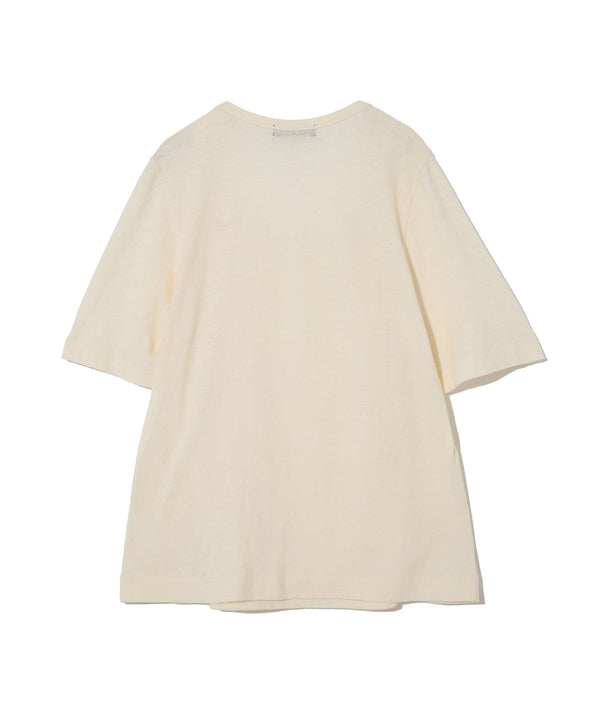 Undercover_UNDERCOVER - Women's Collar Detail Knit Top - (Off White)_TOPS